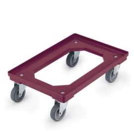 Lichte transportwagen voor euronorm-bak