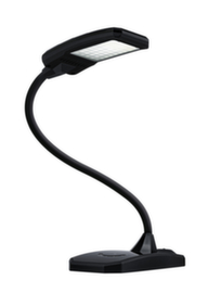 Hansa LED-tafellamp Twist met USB-aansluiting en zwanenhals