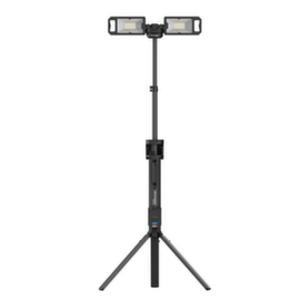 Scangrip floodlight-straler TOWER 5 CONNECT met statiefmet 2 stralers5000 lumen- stralingshoek 110°