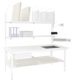 Industrieweegschaal met twee niveaus Classic/Multiplex voor paktafel