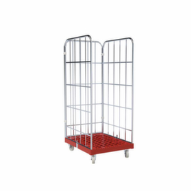 Rolcontainer rolltainer® met kunststof platform L x B 815 x 682 mm