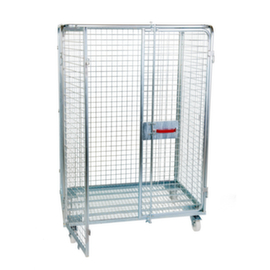 Veiligheidsrolcontainer met dubbele openslaande deur