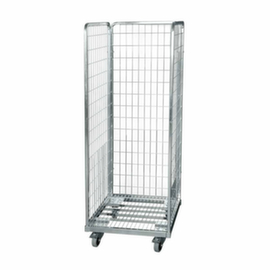 Rolcontainer met lichtlopende elastische banden