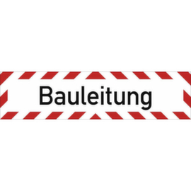 Aanwijzingsbord SafetyMarking® voor bouwvoertuigen