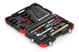 GEDORE R46003100 Dopsleutelset 1/4"+1/2" 10-32mm 100 stuks