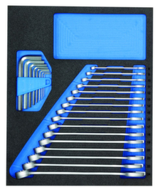 TS CT2-7 Combinatiesleutelset in 2/4-controlemodule