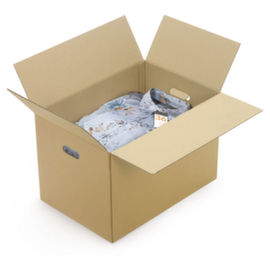 Golfkartonnen vouwdoos met verzonken greep