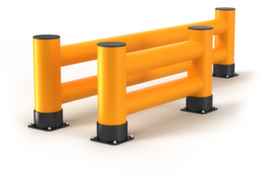 a.m.p.e.r.e. Eindbeveiliging voor stelling-dubbele plank Rack Mammut®