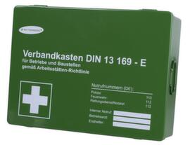 BedrijfsverbandkistDIN 13169van groen plaatstaal