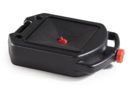 Opvangbak met schenktuit