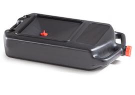 Opvangbak met schenktuit