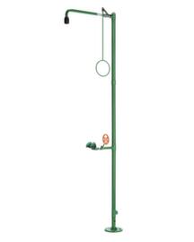 plens- en oogdouche met 2 vaste sproeikoppen