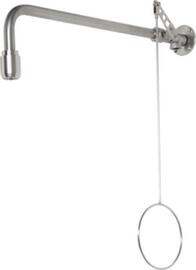 plensdouche met doorstroomregelaar