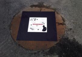 Magneet-putafdekking