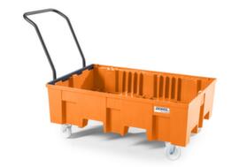 PE-opvangbak base-line voor 2x200 l vat