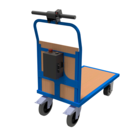 BS-ROLLEN Elektrische platformwagen BS-eTec met verwisselbare accu