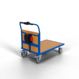 BS-ROLLEN Elektrische platformwagen BS-eTec met verwisselbare accu