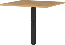 hoekverbinding GW-MAILAND 7906 voor in hoogte verstelbaar bureau