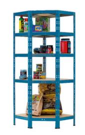 UDOBÄR Magazijnstelling, hoogte x breedte x diepte 1800 x 900 x 450 mm, 5 legborden