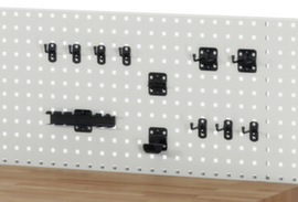 RAU Assortiment houders voor geperforeerde plaat