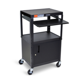 Robuuste bijzetwagen voor elektronische apparaten