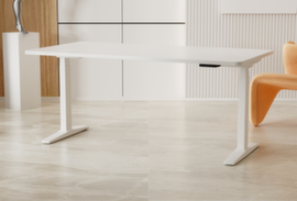 UDOBÄR Elektrisch in hoogte verstelbaar bureau met T-voetonderstel