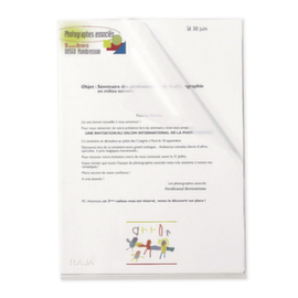 L-map Raja formaat A4 PVC 150 micron dik transparant