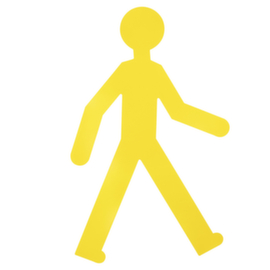 Duurzame vloermarkering 'voetganger'