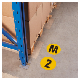 Cijfer 8 voor vloermarkering