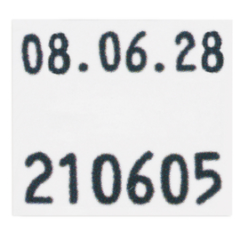 Verwijderbare etiketten