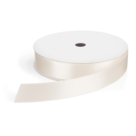 Satijnen cadeaulint ivoor