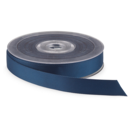 Geribbeld cadeaulint marineblauw