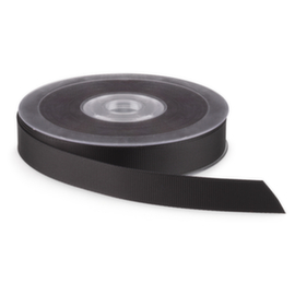 Geribbeld cadeaulint zwart