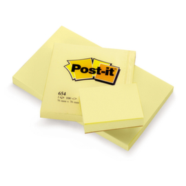 Gele memo's Super Sticky Post-it 51 x 51 mm