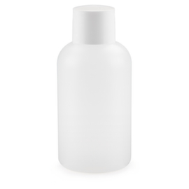 Stopfles met standaard witte stop 125 ml
