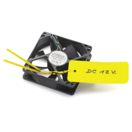 Geel industrieel HDPE-etiket 100x45mm