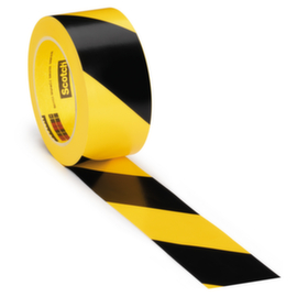 Signalisatietape vinyl geel/zwart Scotch 3M 50 mm x 33 m