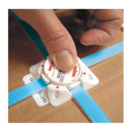 Aanrijgzegel voor omsnoeringsbanden