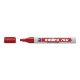 Verfstift 750 Edding - rood