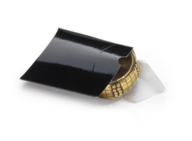 Zwart gondeldoosje 8x3,5x9,5 cm