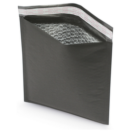 Matzwarte luchtkussenenvelop 18 x 26,5 cm