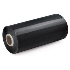 Zwarte rekfolie voor machinaal wikkelen korte lengte