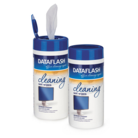 Vochtige doekjes voor het reinigen van schermen - dispenser met 100 vochtige doekjes