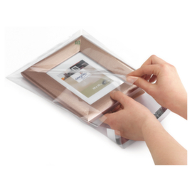 Polypropyleenzakje met zelfklevende sluiting 40 micron 16,5x24 cm