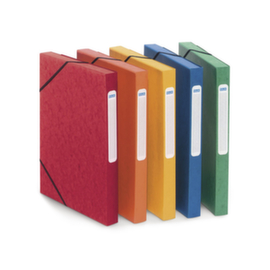 Opbergmap 24x32 cm geel