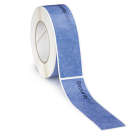 Rechthoekig veiligheidsetiket van papier Raja 45 x 179 mm