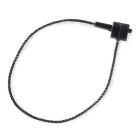 Permanente veiligheidssluiting zwart 200mm