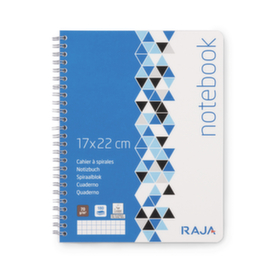 Spiraalblok Standaard 170 X 220 mm geruit 5 x 5 mm Raja | RAJA
