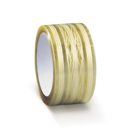 Bruine versterkte tape 50mmx50m