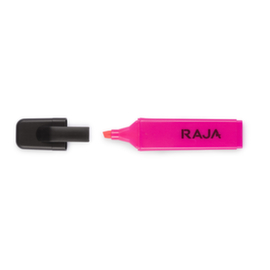 Fluo markeerstift Raja roze